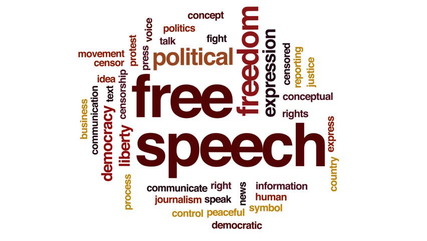 what is a word for freedom of speech